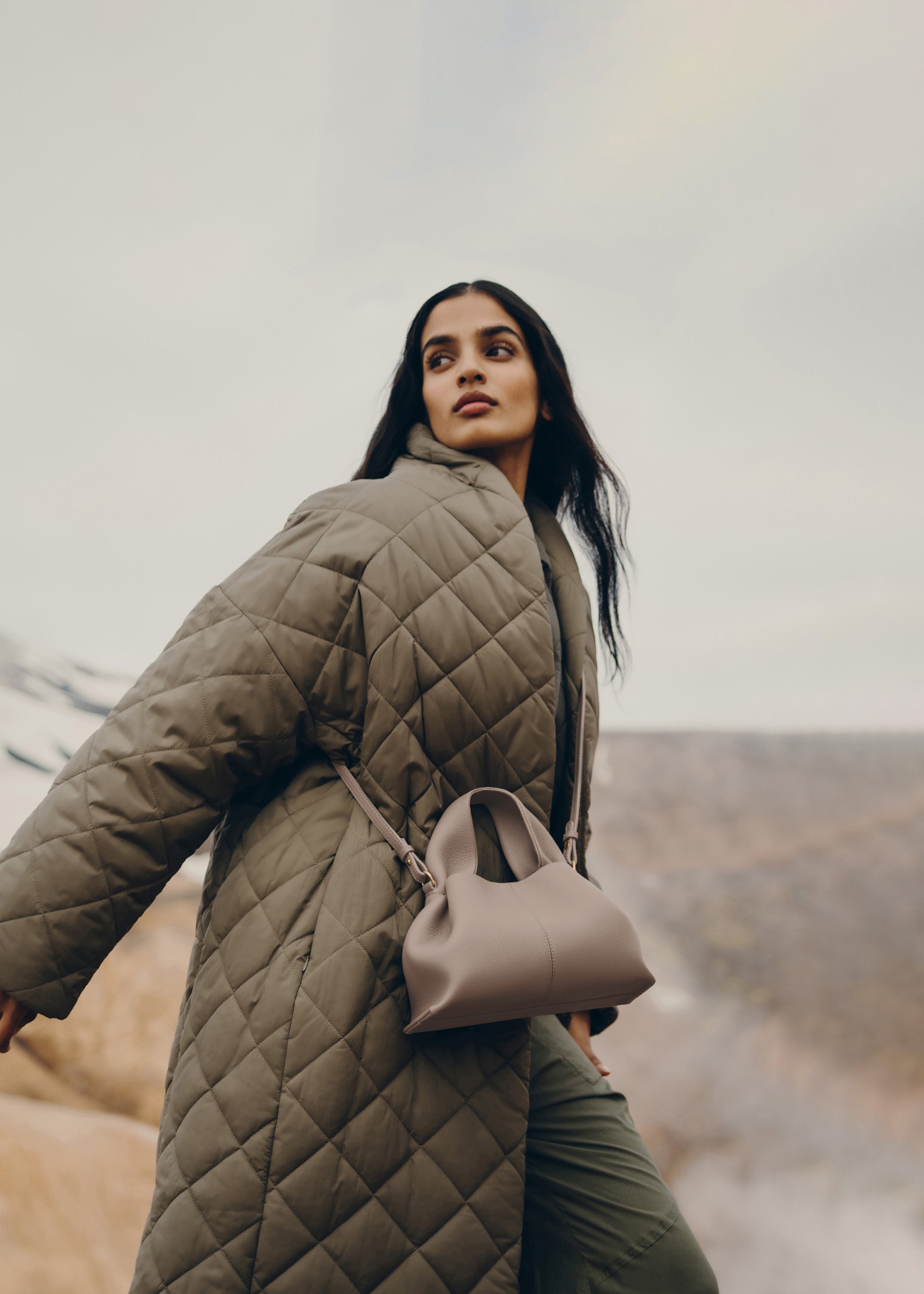 Numéro Neuf Mini - Taupe Texturé