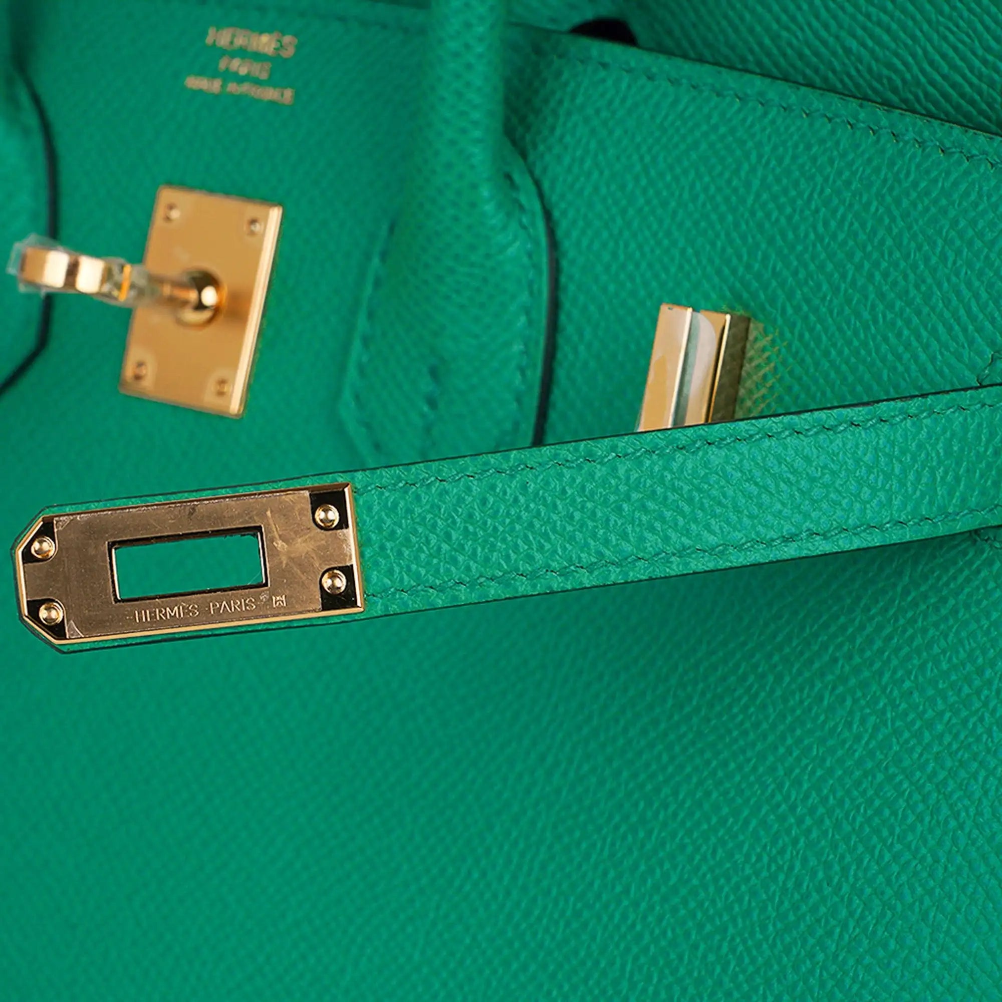 Birkin 25 Bag Sellier Epsom Leather with Gold Hardware