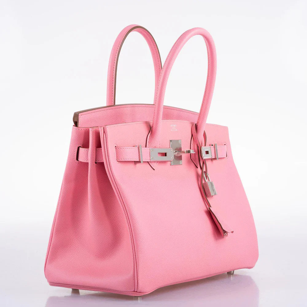 BIRKIN 30 ROSE CONFETTI EPSOM PALLADIUM HARDWARE