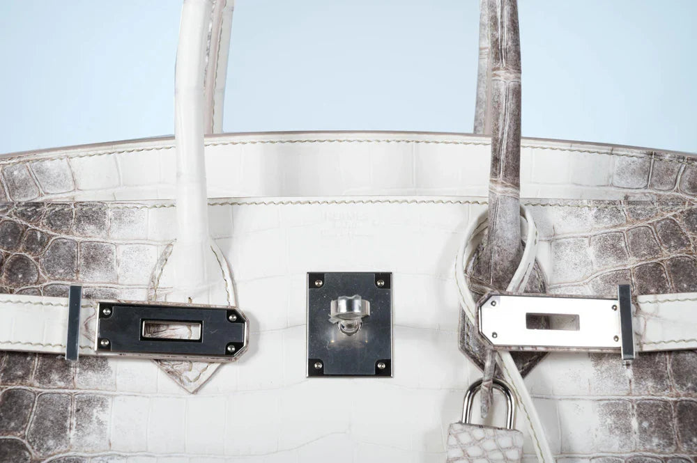 BIRKIN 30 MATTE BOUGAINVILLIER ALLIGATOR PALLADIUM HARDWARE (CoHERMÈS BIRKIN 30 WHITE HIMA NILO CROCODILE PALLADIUM HARDWAREpy)