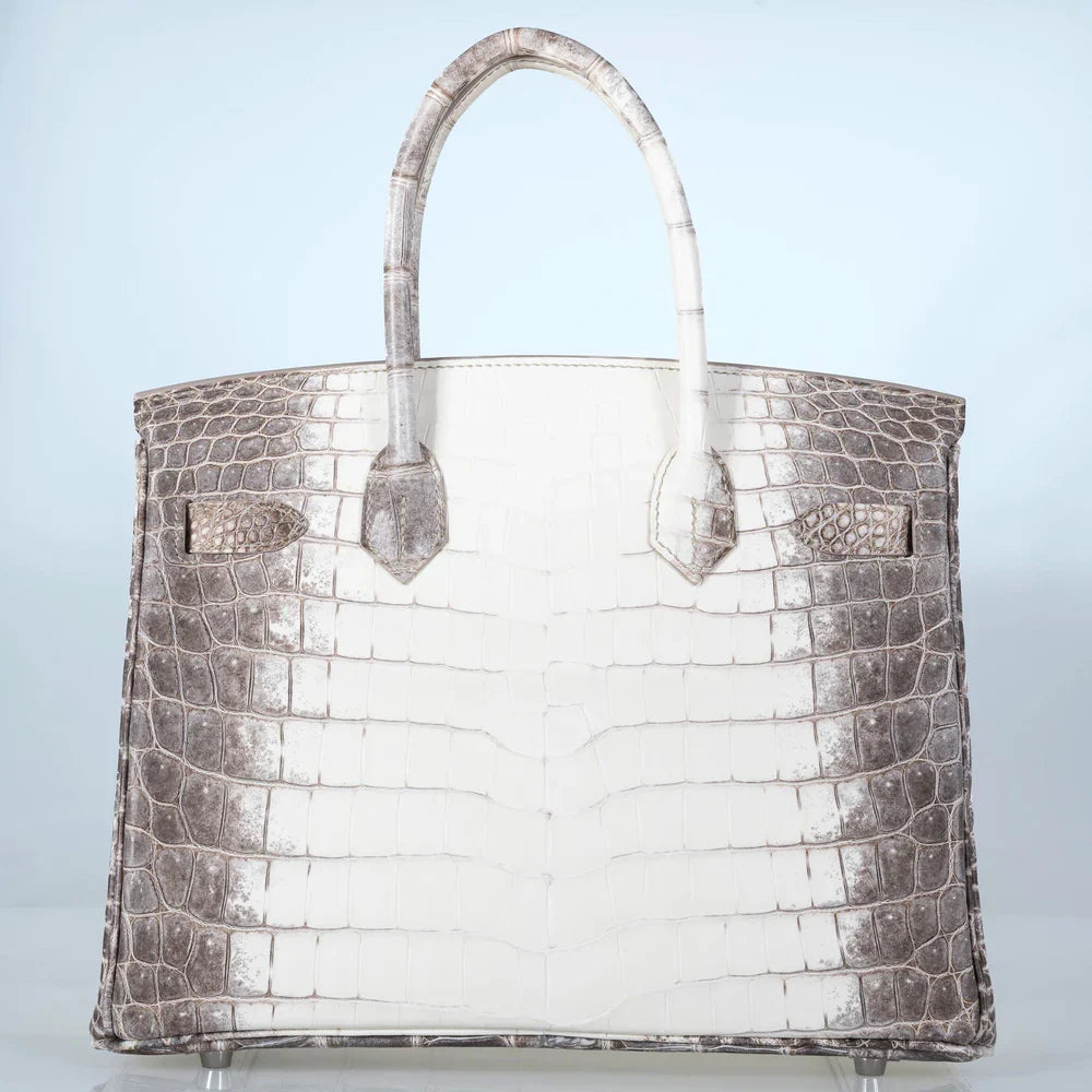 BIRKIN 30 MATTE BOUGAINVILLIER ALLIGATOR PALLADIUM HARDWARE (CoHERMÈS BIRKIN 30 WHITE HIMA NILO CROCODILE PALLADIUM HARDWAREpy)