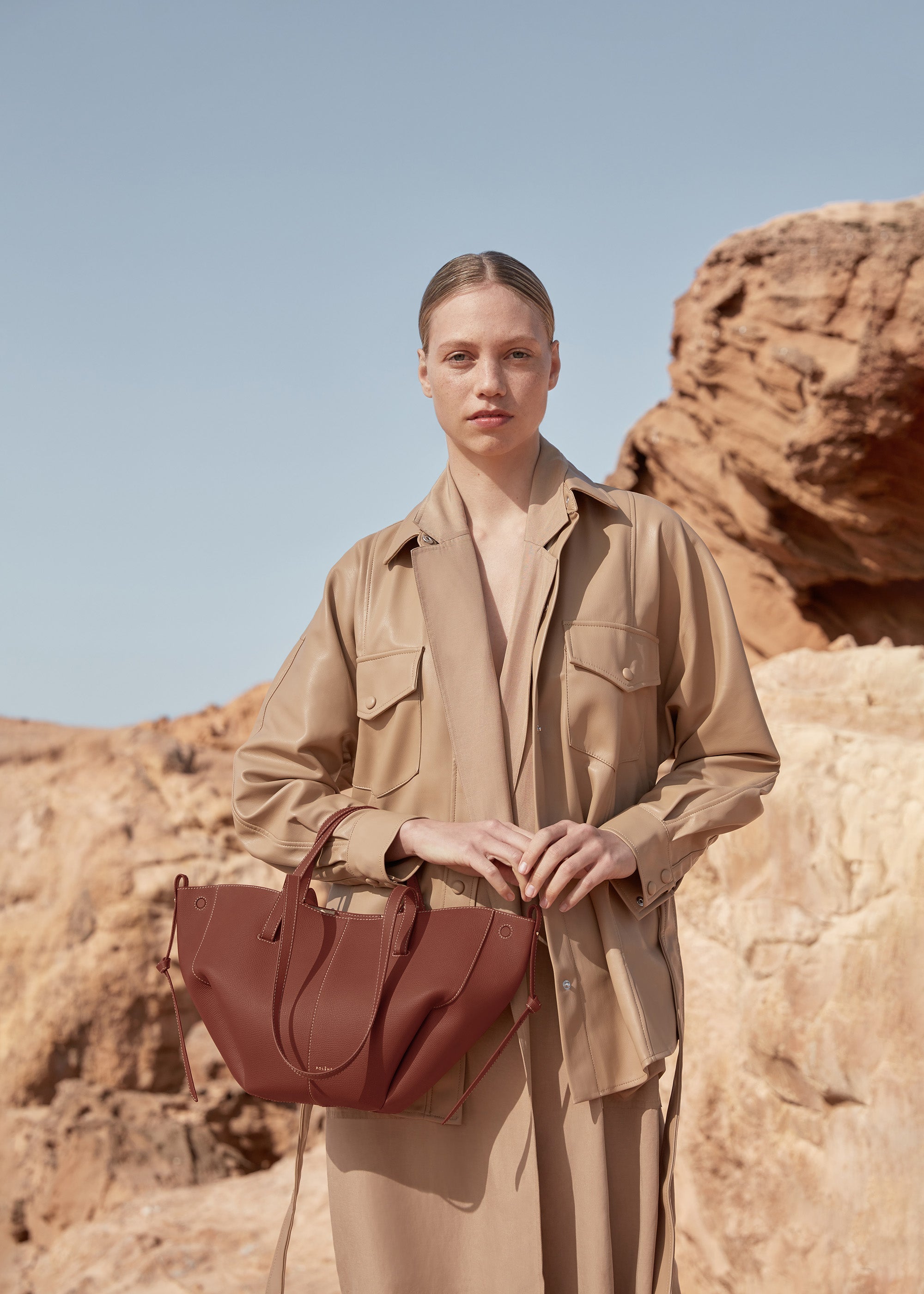 Cyme Mini - Cognac Texturé