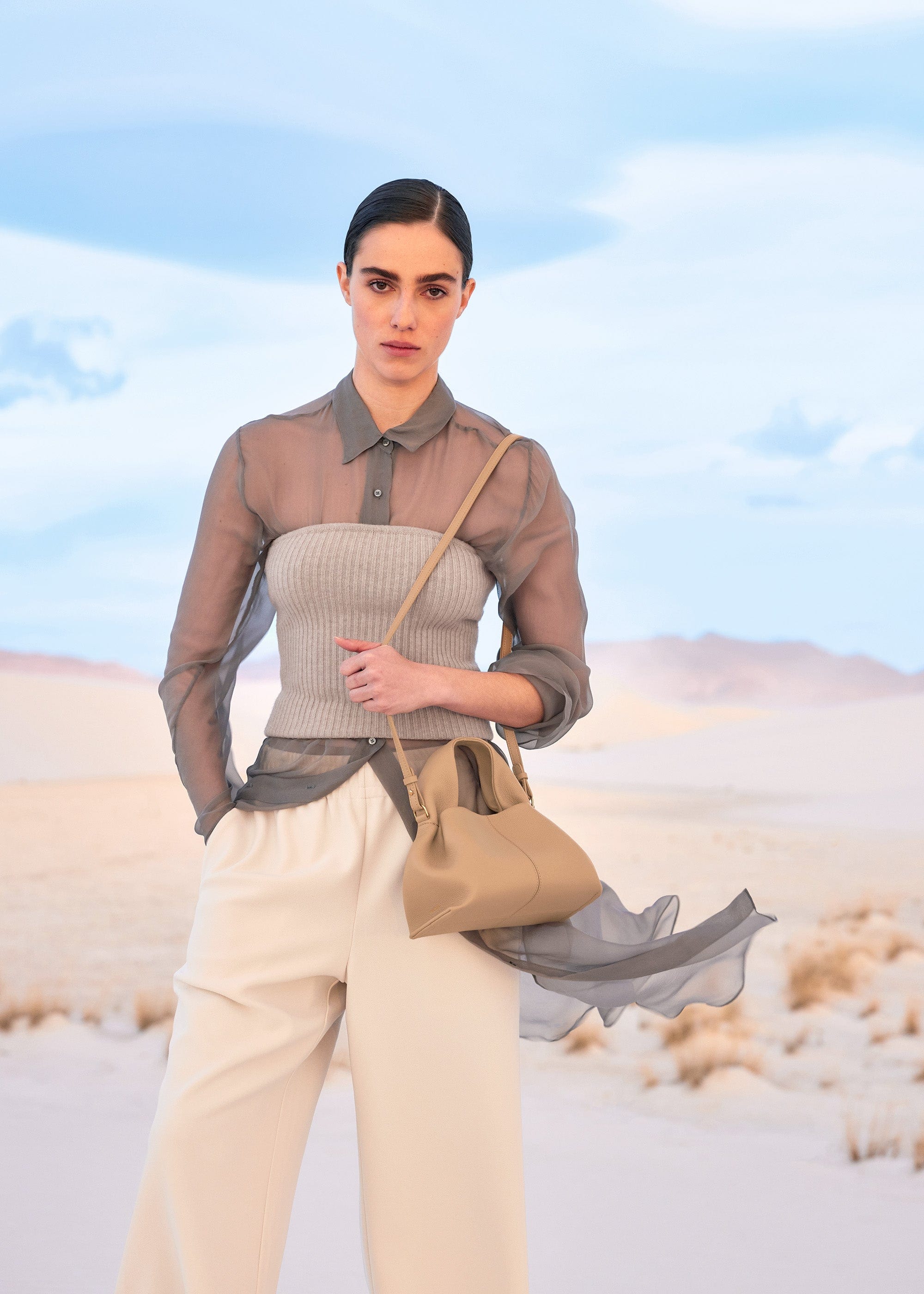 Numéro Neuf Mini - Beige Texturé