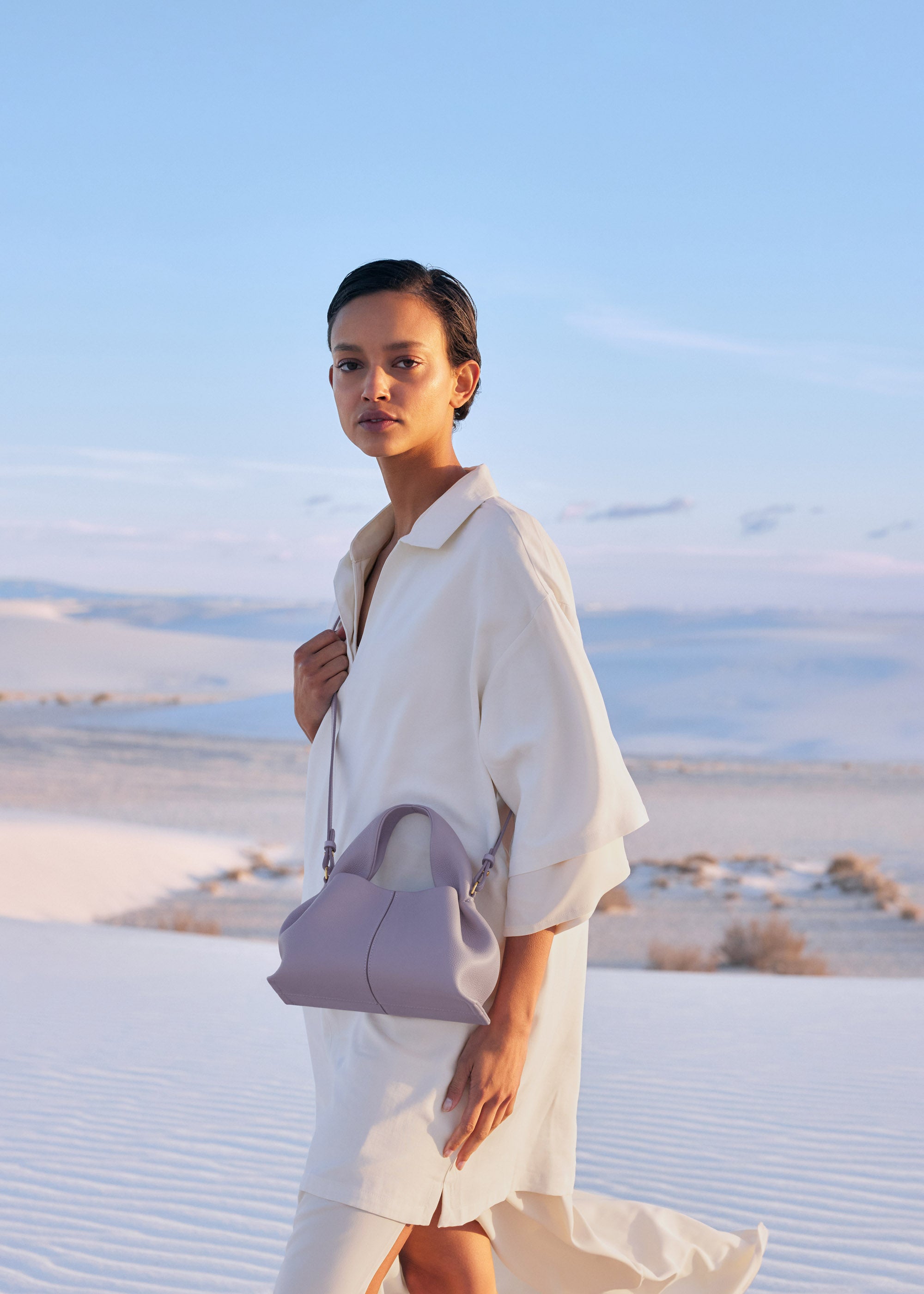 Numéro Neuf Mini - Mauve texturé