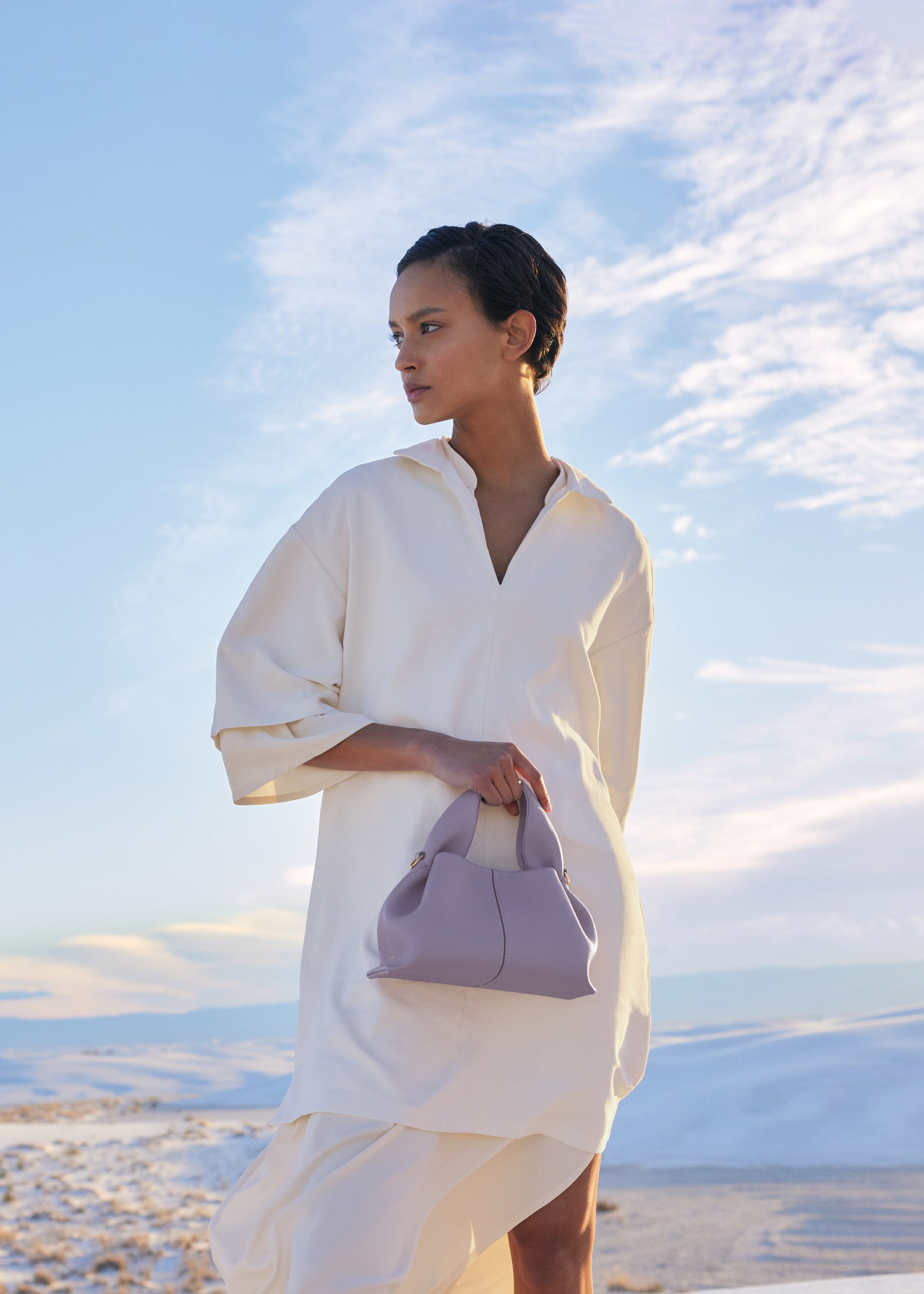 Numéro Neuf Mini - Mauve texturé