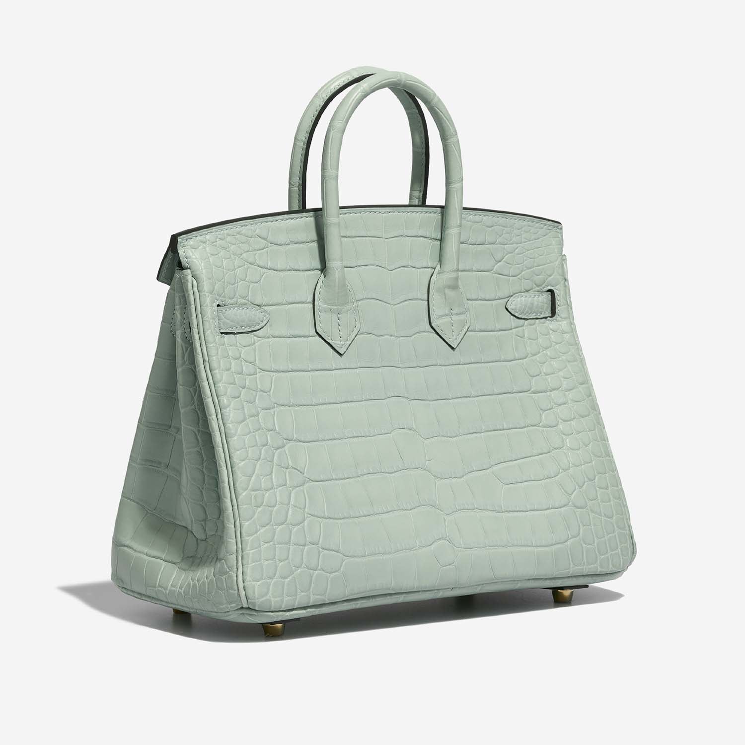 Birkin 25 Matte Alligator Vert d'Eau