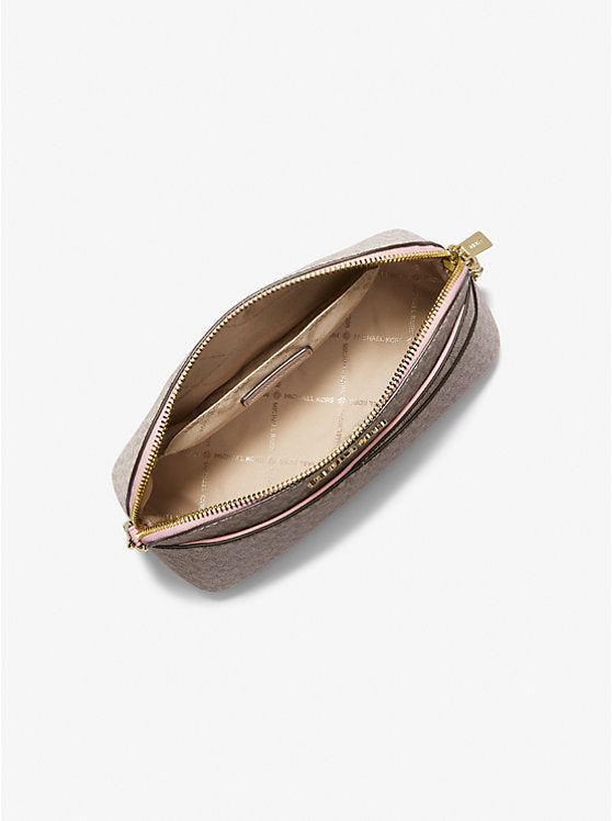 Crossbody Dome Vainilla Correa Rosada