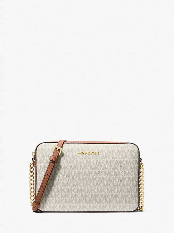 Crossbody Ginny Vainilla Camel Clásico
