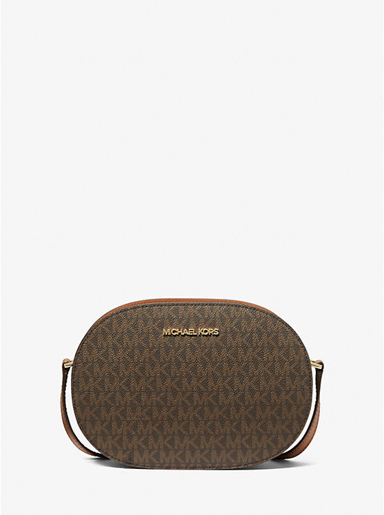 Crossbody Jet Set Travel Mediano Café Clásico