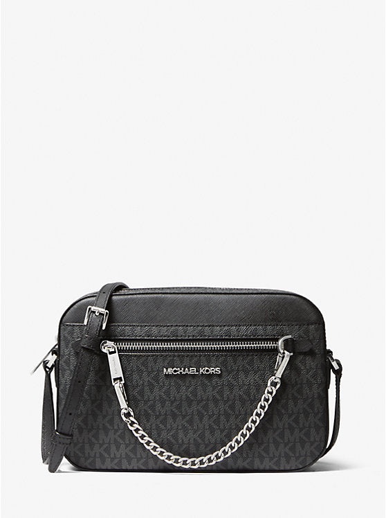 Crossbody Michael Kors Vainilla Camel con cadena - Distrito de la Moda