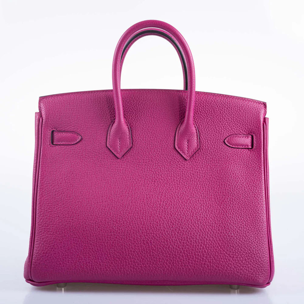 BIRKIN 25 ROSE POURPRE TOGO PALLADIUM HARDWARE