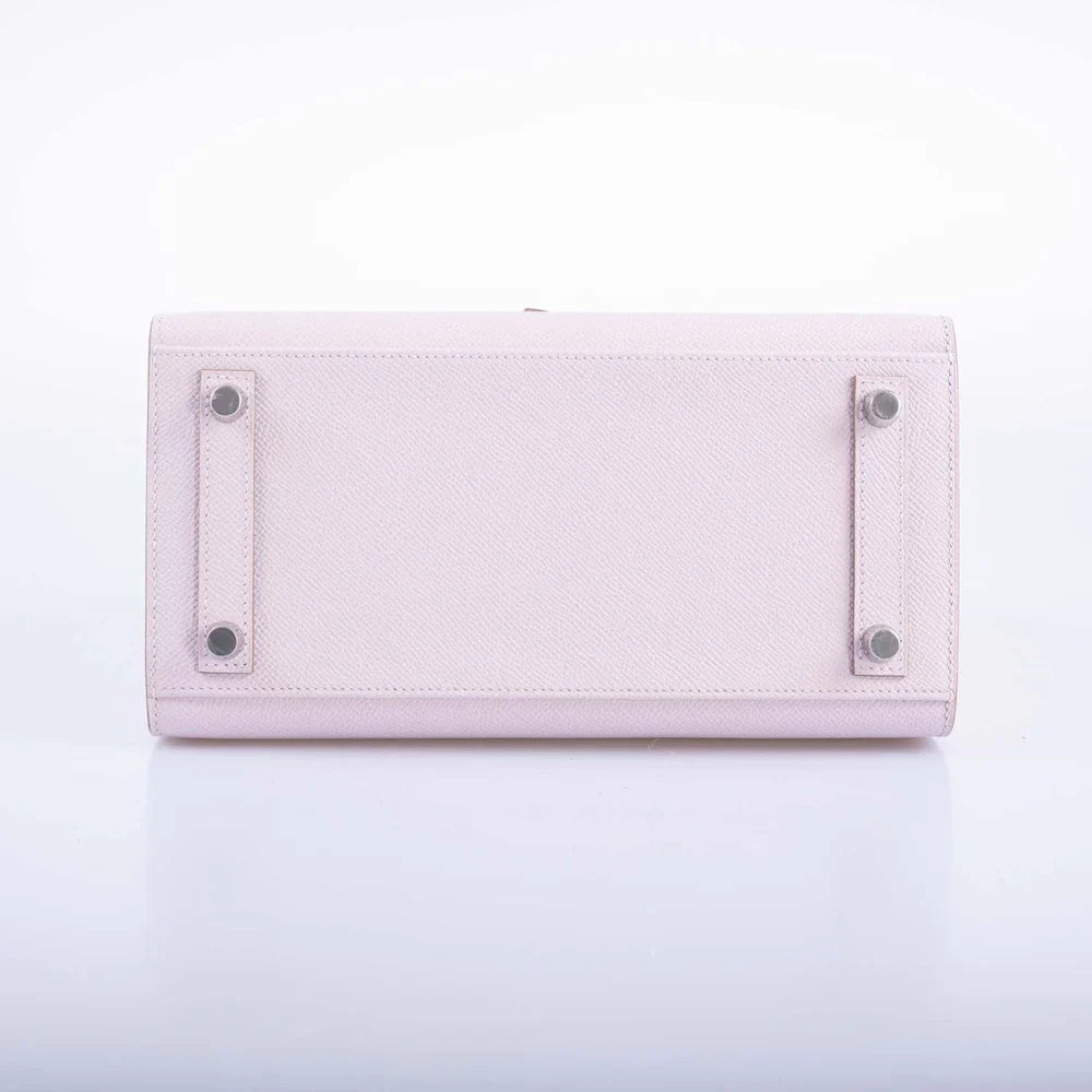 BIRKIN 25 SELLIER MAUVE PALE EPSOM PALLADIUM HARDWARE