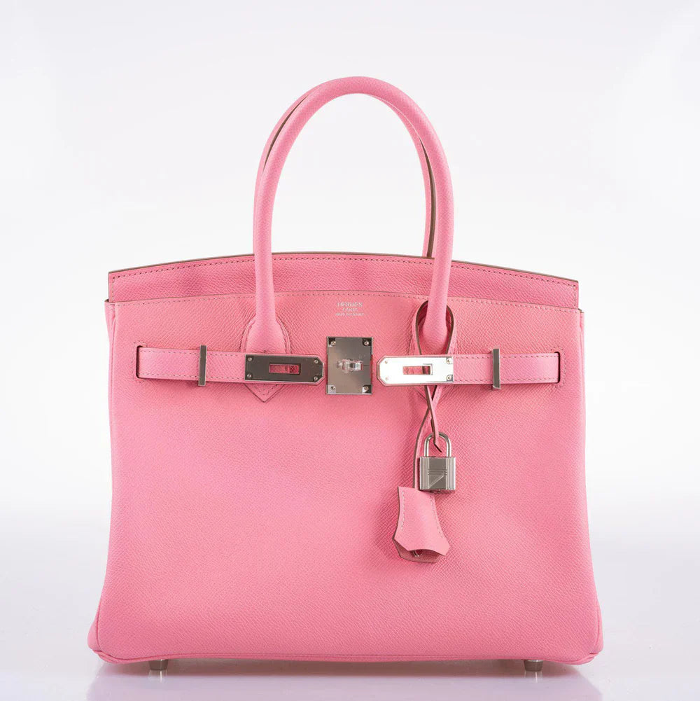 BIRKIN 30 ROSE CONFETTI EPSOM PALLADIUM HARDWARE