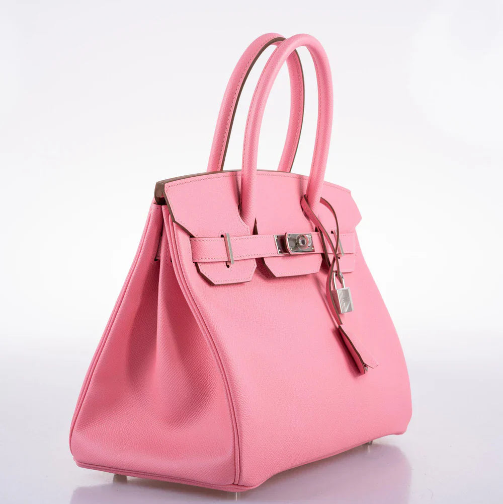 BIRKIN 30 ROSE CONFETTI EPSOM PALLADIUM HARDWARE