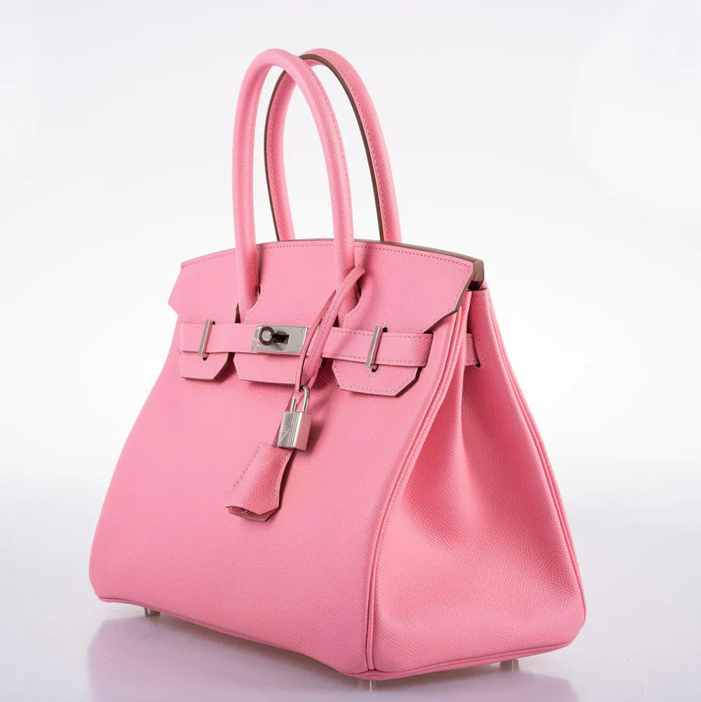 BIRKIN 30 ROSE CONFETTI EPSOM PALLADIUM HARDWARE