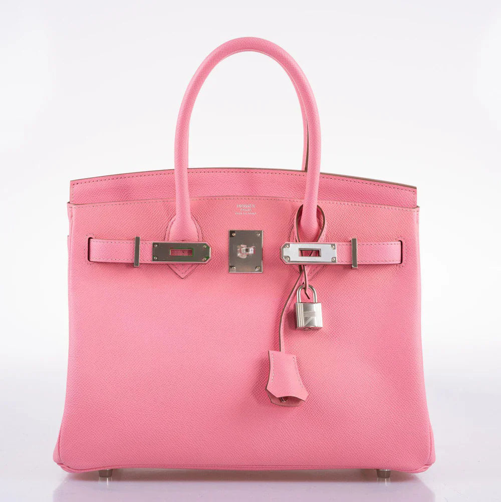 BIRKIN 30 ROSE CONFETTI EPSOM PALLADIUM HARDWARE