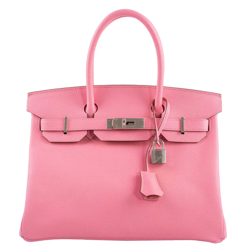 BIRKIN 30 ROSE CONFETTI EPSOM PALLADIUM HARDWARE