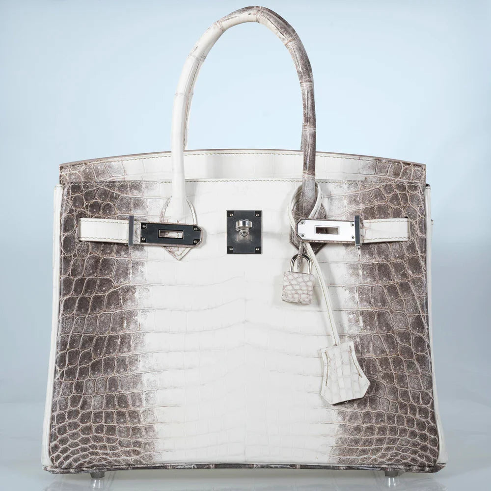 BIRKIN 30 MATTE BOUGAINVILLIER ALLIGATOR PALLADIUM HARDWARE (CoHERMÈS BIRKIN 30 WHITE HIMA NILO CROCODILE PALLADIUM HARDWAREpy)