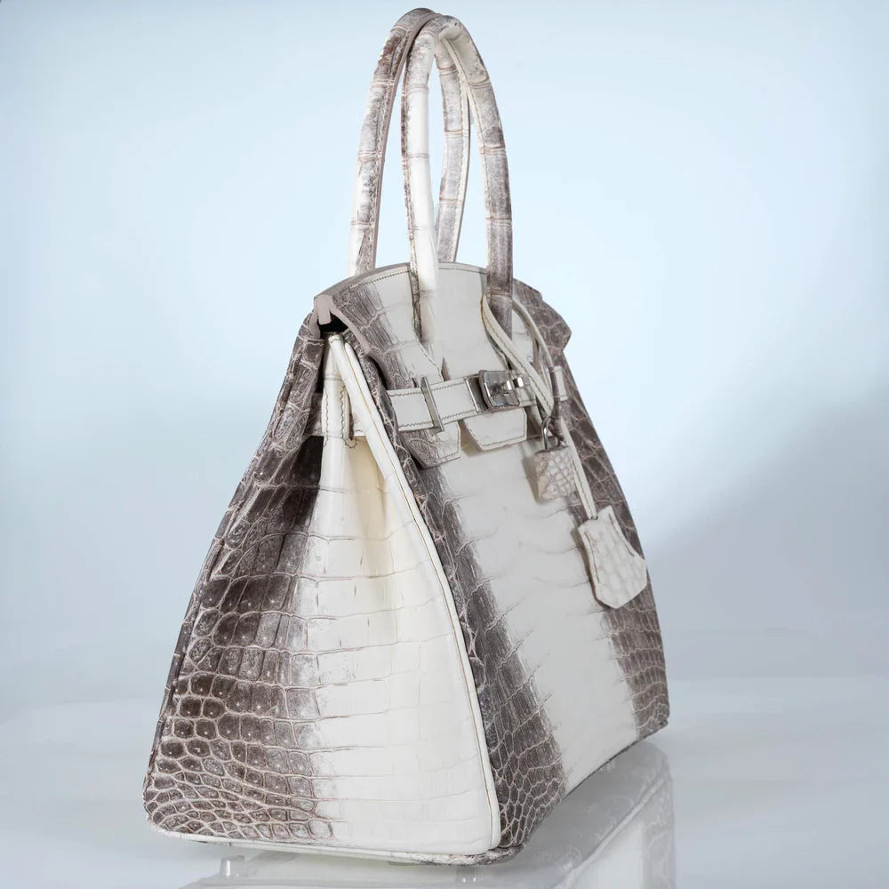 BIRKIN 30 MATTE BOUGAINVILLIER ALLIGATOR PALLADIUM HARDWARE (CoHERMÈS BIRKIN 30 WHITE HIMA NILO CROCODILE PALLADIUM HARDWAREpy)
