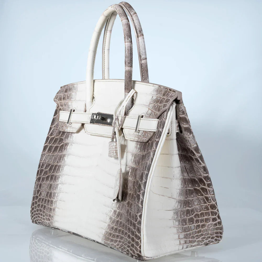 BIRKIN 30 MATTE BOUGAINVILLIER ALLIGATOR PALLADIUM HARDWARE (CoHERMÈS BIRKIN 30 WHITE HIMA NILO CROCODILE PALLADIUM HARDWAREpy)