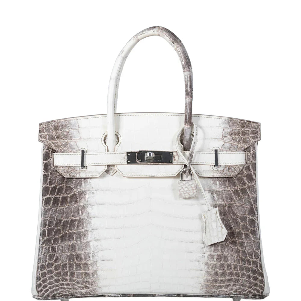 BIRKIN 30 MATTE BOUGAINVILLIER ALLIGATOR PALLADIUM HARDWARE (CoHERMÈS BIRKIN 30 WHITE HIMA NILO CROCODILE PALLADIUM HARDWAREpy)