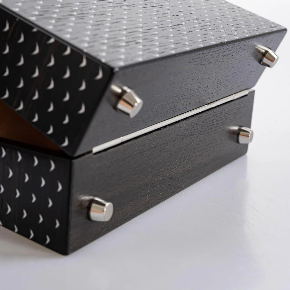 KELLYWOOD 22 BOG OAK, ALUMINUM & BARENIA WITH PALLADIUM HARDWARE