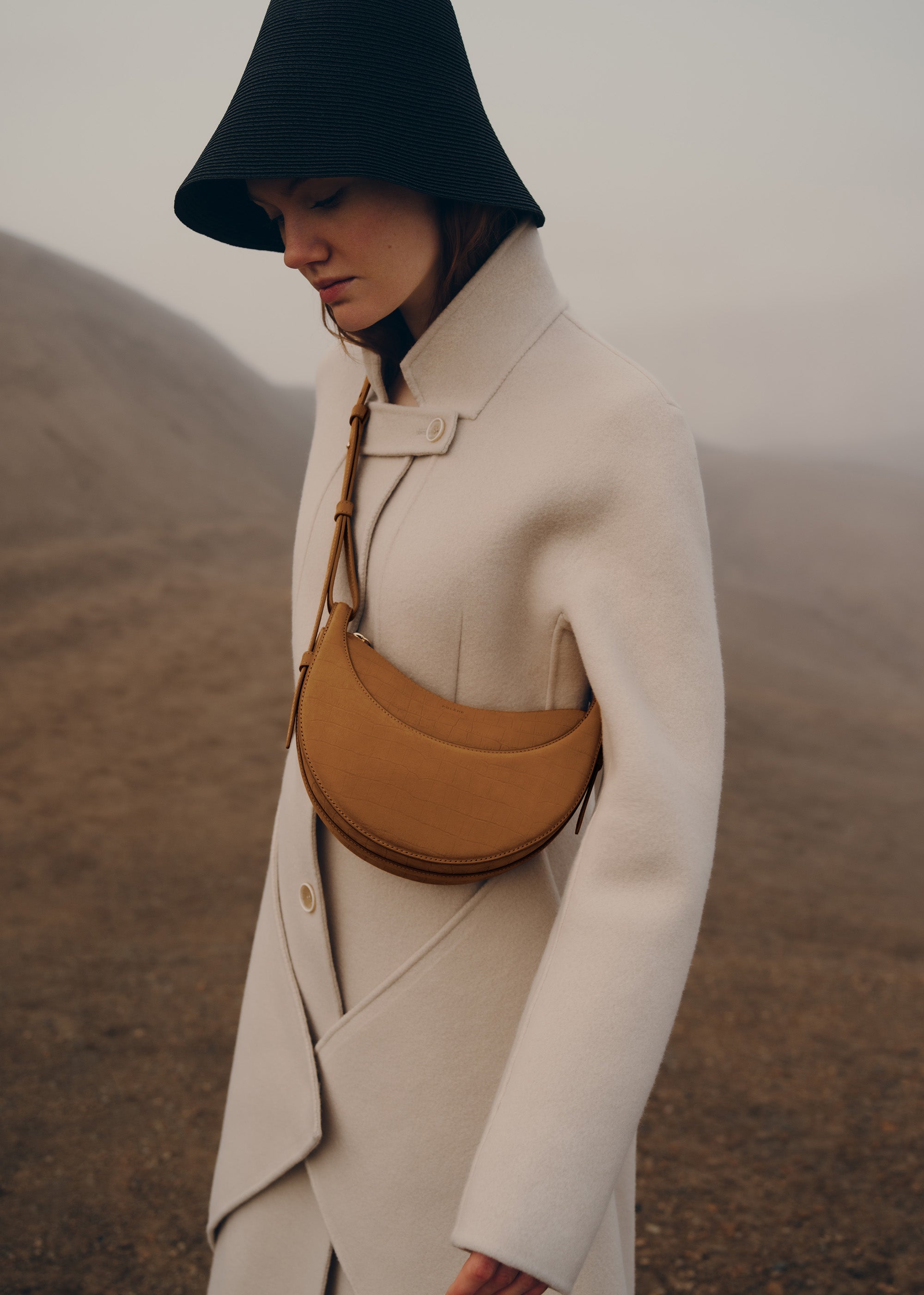 Numéro Dix - Crocodile Nubuck Cannelle