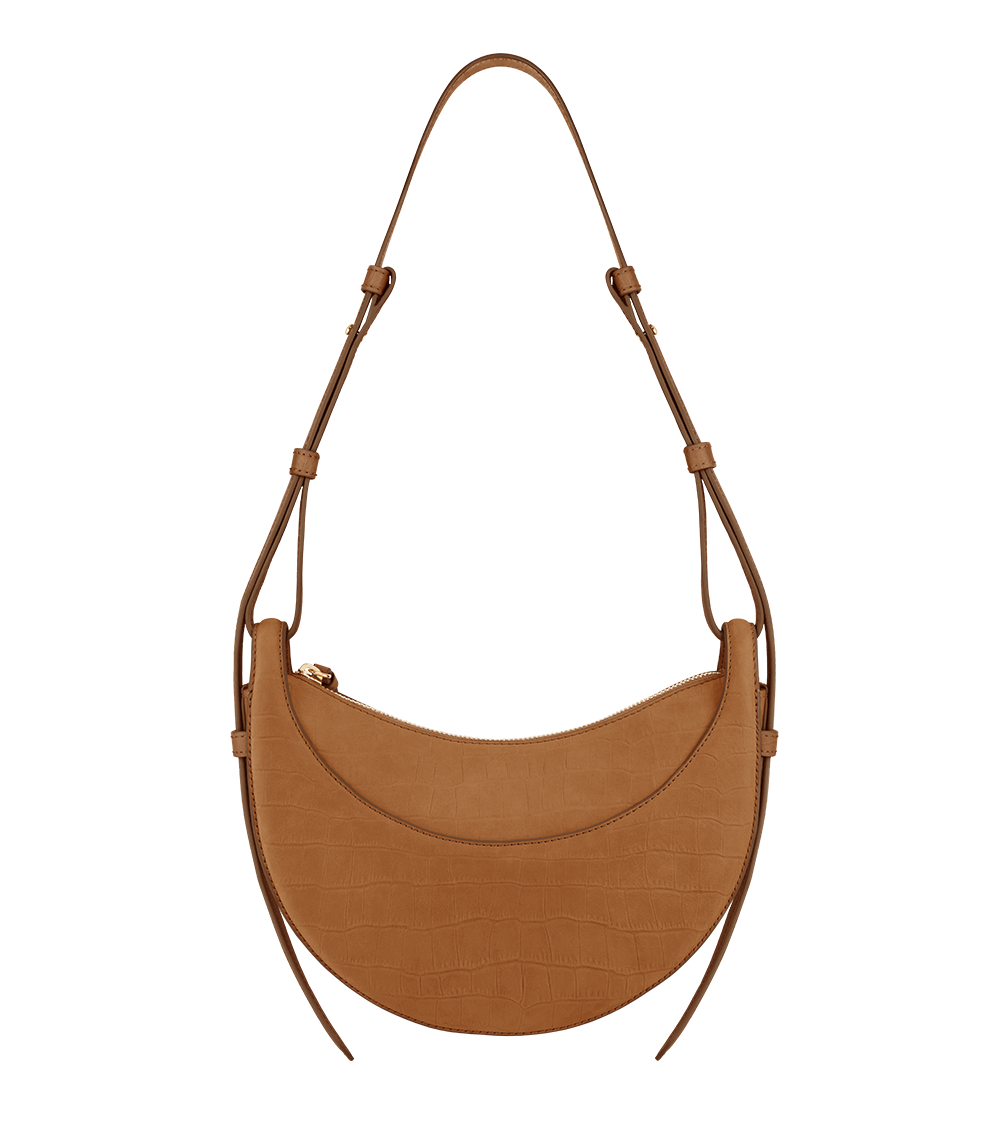 Numéro Dix - Crocodile Nubuck Cannelle