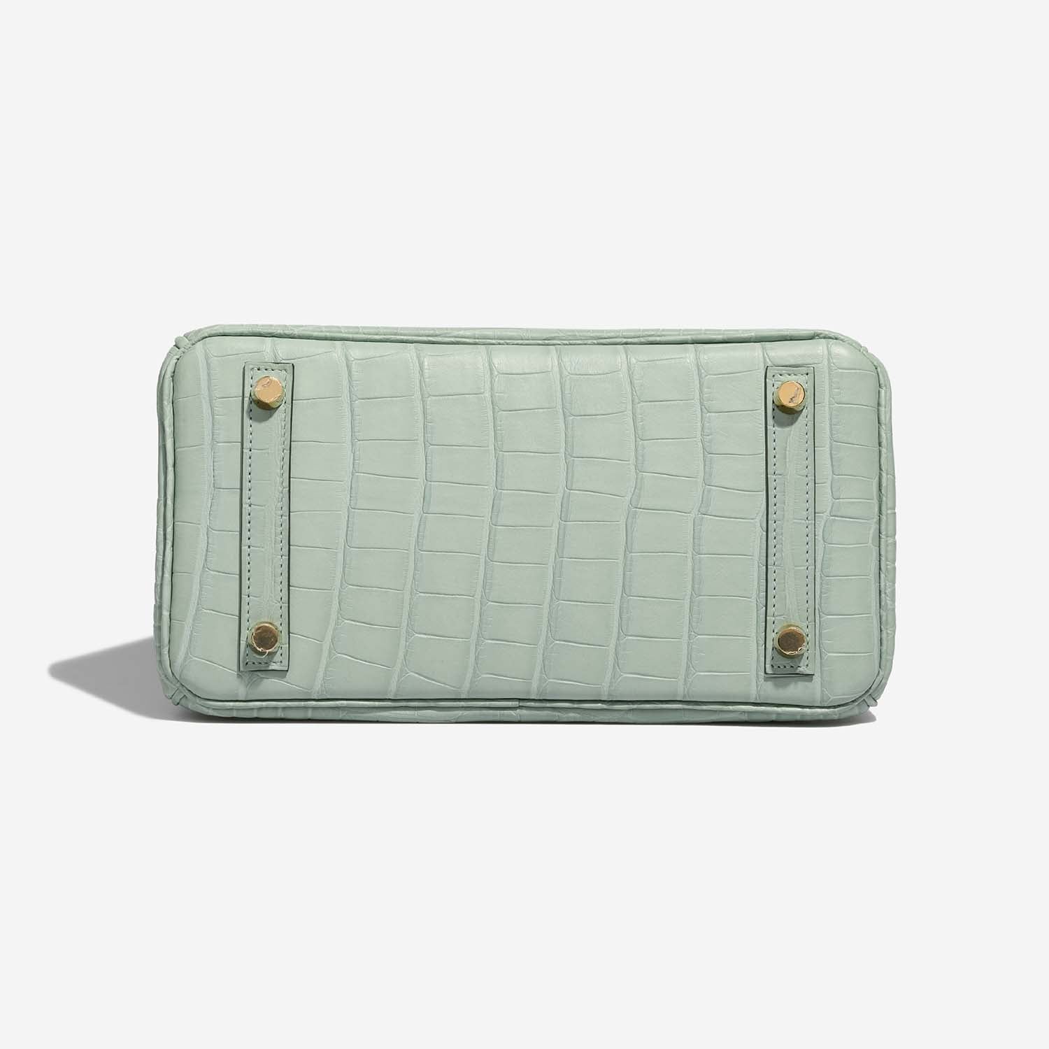Birkin 25 Matte Alligator Vert d'Eau